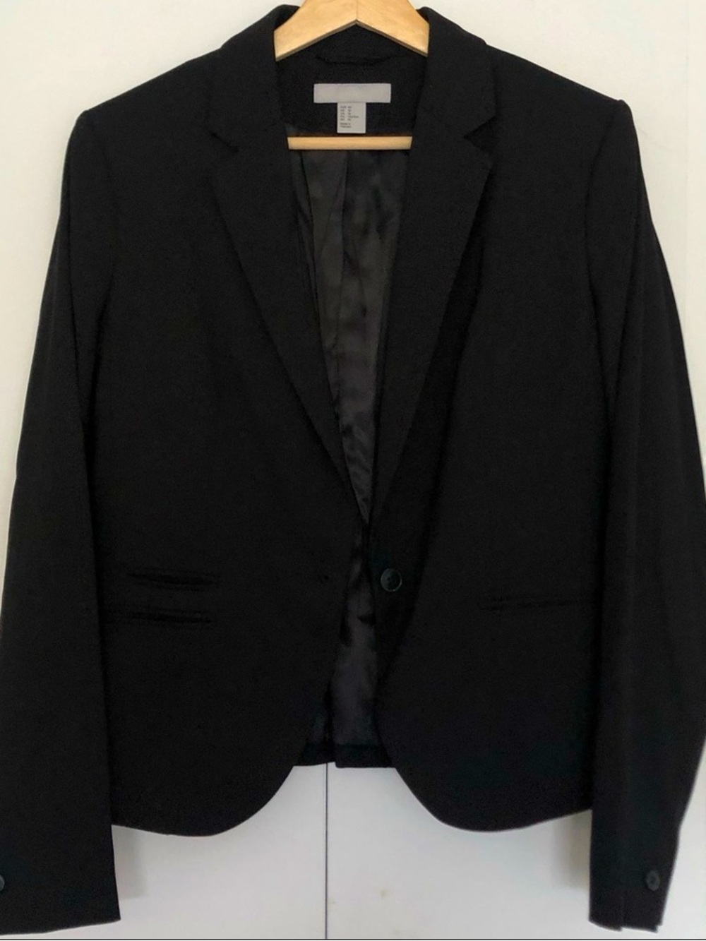 H&M Black Tailored Blazer